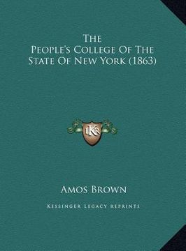 portada the people's college of the state of new york (1863) (en Inglés)