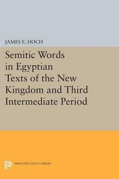 portada Semitic Words in Egyptian Texts of the New Kingdom and Third Intermediate Period (Princeton Legacy Library)
