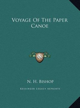 portada voyage of the paper canoe (in English)