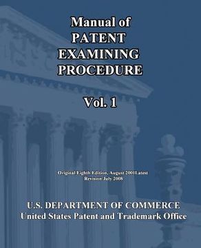 portada Manual of Patent Examining Procedure (Vol.1) (en Inglés)