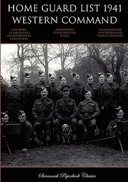 portada home guard list 1941: western command (en Inglés)