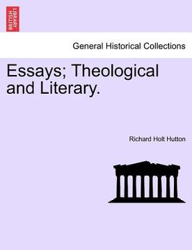 portada essays; theological and literary. (en Inglés)
