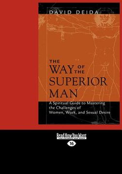 portada the way of the superior man (large print 16pt) (en Inglés)