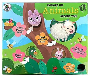 portada Explore the Animals Around you (Curious Baby)
