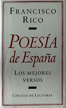 portada Poesía de España. Los Mejores Versos.