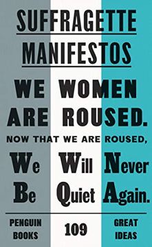 portada Suffragette Manifestos (Penguin Great Ideas) (en Inglés)