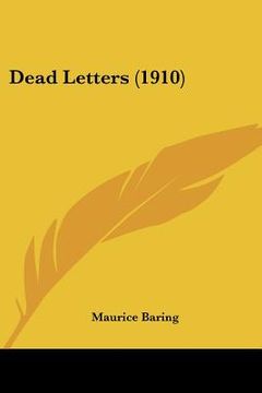 portada dead letters (1910) (en Inglés)