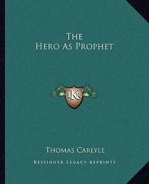 portada the hero as prophet (en Inglés)