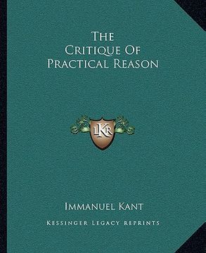 portada the critique of practical reason (en Inglés)