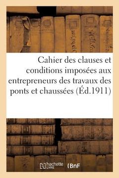 portada Nouveau Cahier Des Clauses Et Conditions Générales Imposées Aux Entrepreneurs (en Francés)