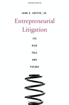 portada Entrepreneurial Litigation: Its Rise, Fall, and Future
