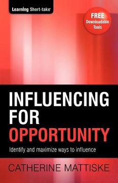 portada influencing for opportunity (en Inglés)