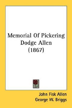 portada memorial of pickering dodge allen (1867) (en Inglés)