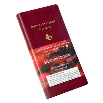 portada Nrsv new Testament and Psalms, Burgundy Imitation Leather, Nr012: Np 