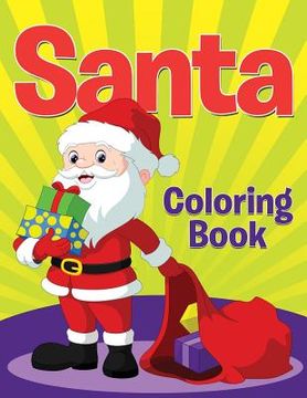 portada Santa Coloring Book (en Inglés)