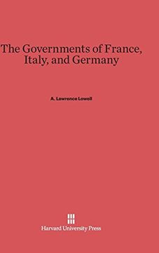 portada The Governments of France, Italy, and Germany (in English)