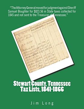 portada Stewart County, Tennessee tax Lists, 1841-1866 (en Inglés)