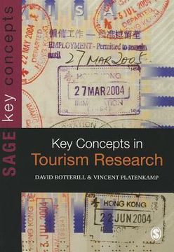portada Key Concepts in Tourism Research (en Inglés)