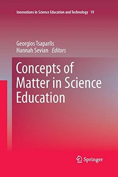 portada Concepts of Matter in Science Education 19 Innovations in Science Education and Technology (en Inglés)