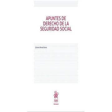 portada Apuntes de Derecho de la Seguridad Social (in Spanish)