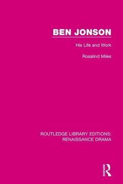 portada Ben Jonson: His Life and Work