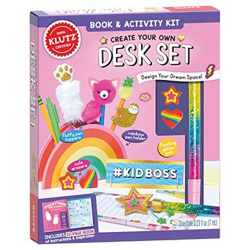 portada Klutz Create Your own Desk set Craft & Activity kit (en Inglés)