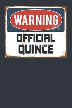 portada Warning Official Quince (in English)