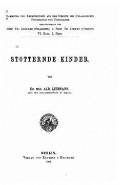 portada Stotternde Kinder (in German)