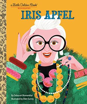 portada Iris Apfel: A Little Golden Book Biography 