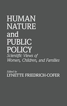 portada Human Nature and Public Policy: Scientific Views of Women, Children, and Families (en Inglés)