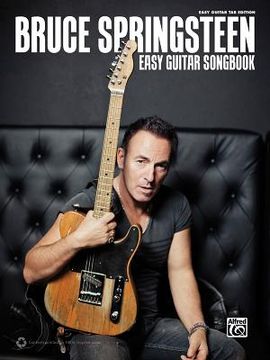 portada bruce springsteen easy guitar songbook: easy guitar tab (en Inglés)