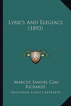 portada lyrics and elegiacs (1893)