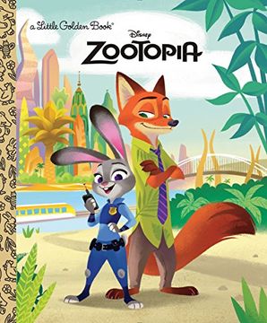 portada Zootopia Little Golden Book (Disney Zootopia) (in English)
