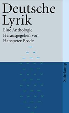 portada Deutsche Lyrik; Eine Anthologie (en Alemán)