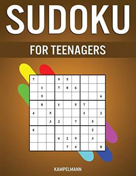 portada Sudoku for Teenagers: 200 Easy, Medium and Hard Sudokus With Solutions for Teens (en Inglés)