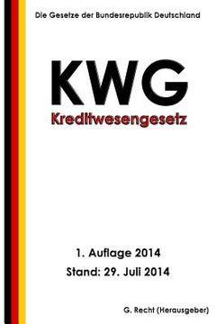 portada Kreditwesengesetz - KWG (in German)