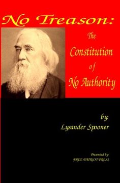portada No Treason: The Constitution of no Authority (en Inglés)