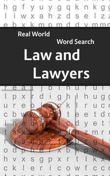 portada Real World Word Search: Law & Lawyers (in English)