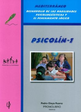 portada Mediterráneo, Psicolín 1, Desarrollo de las Habilidades Psicolingüísticas y el Pensamiento Lógico (in Spanish)