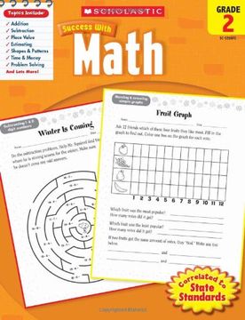 portada Math, Grade 2 (Scholastic Success With Workbooks: Math) (en Inglés)