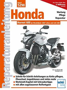 portada Honda Hornet 600 (pc 41) (en Alemán)