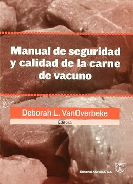 portada Manual de Seguridad y Calidad de la Carne de Vacuno