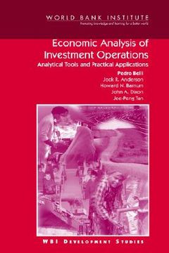 portada economic analysis of investment operations: analytical tools and practical applications (en Inglés)