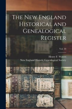 portada The New England Historical and Genealogical Register; vol. 20