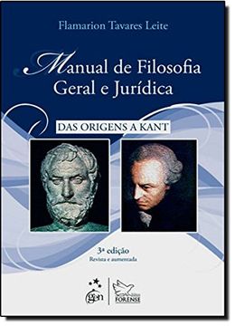 portada Manual de Filosofia Geral e Jurídica. Das Origens a Kant (em Portuguese do Brasil) (en Portugués)