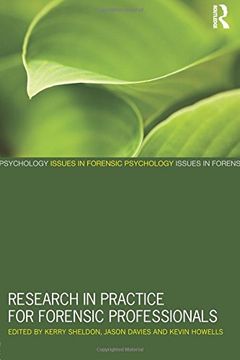 portada Research in Practice for Forensic Professionals (Issues in Forensic Psychology) 