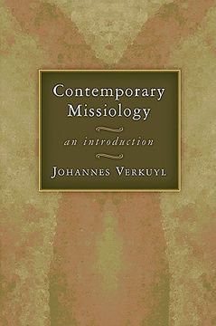 portada contemporary missiology: an introduction (en Inglés)