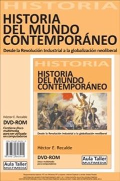 portada Historia del Mundo Contemporaneo 1770-2018 Aula Taller