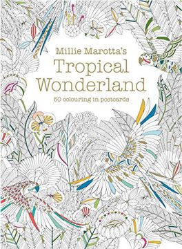 portada Millie Marotta's Tropical Wonderland Postcard Box: 50 beautiful cards for colouring in (Colouring Books)