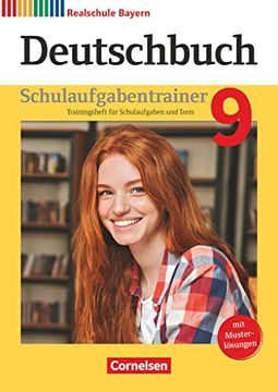 portada Deutschbuch 9. Jahrgangsstufe - Realschule Bayern - Schulaufgabentrainer mit Lösungen
